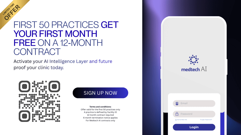 Limited time offer for Medtech AI